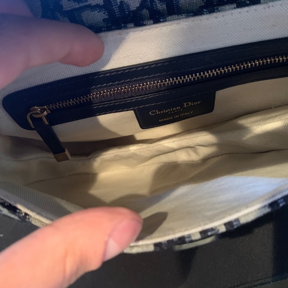 Dior Oblique Saddle Bag Medium - Picture 5 of 6